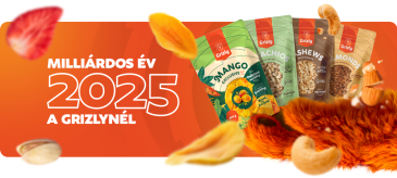 2025 a Grizlynél. Nektek köszönhetően átléptük az egymilliárdot